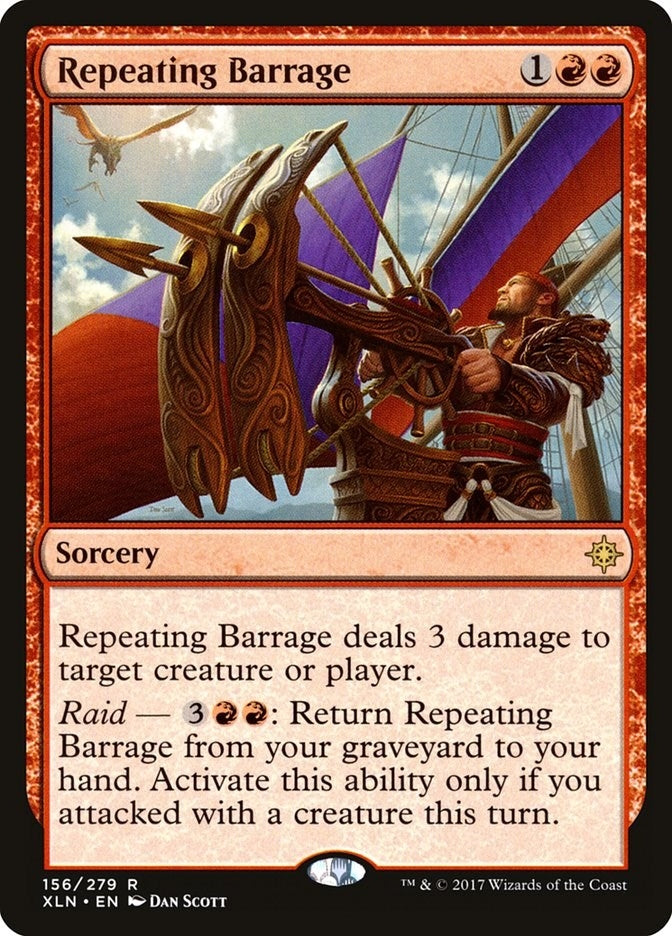 Repeating Barrage (156) [XLN] - MTG Single