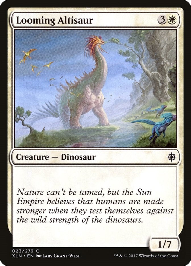 Looming Altisaur (23) [XLN] - MTG Single