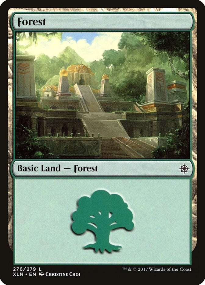 Forest (276) (276) [XLN] - MTG Single