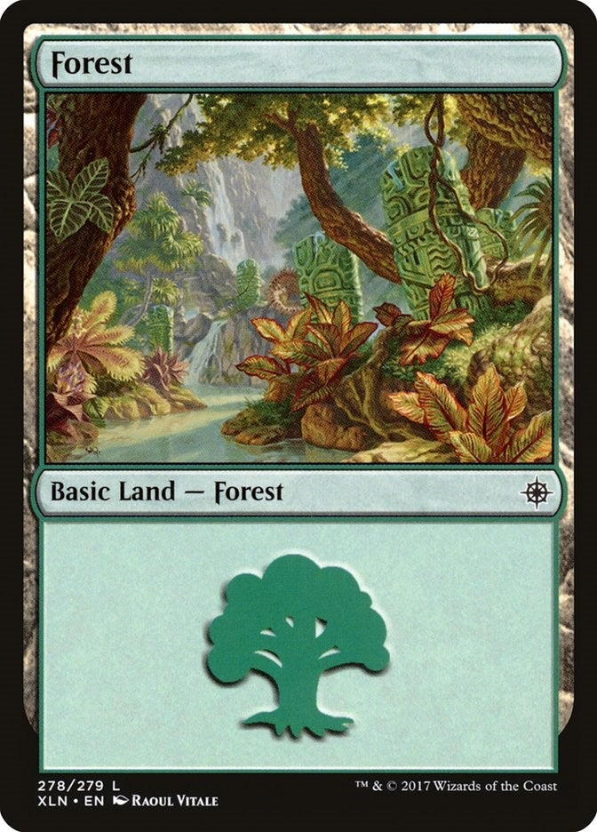 Forest (278) (278) [XLN] - MTG Single