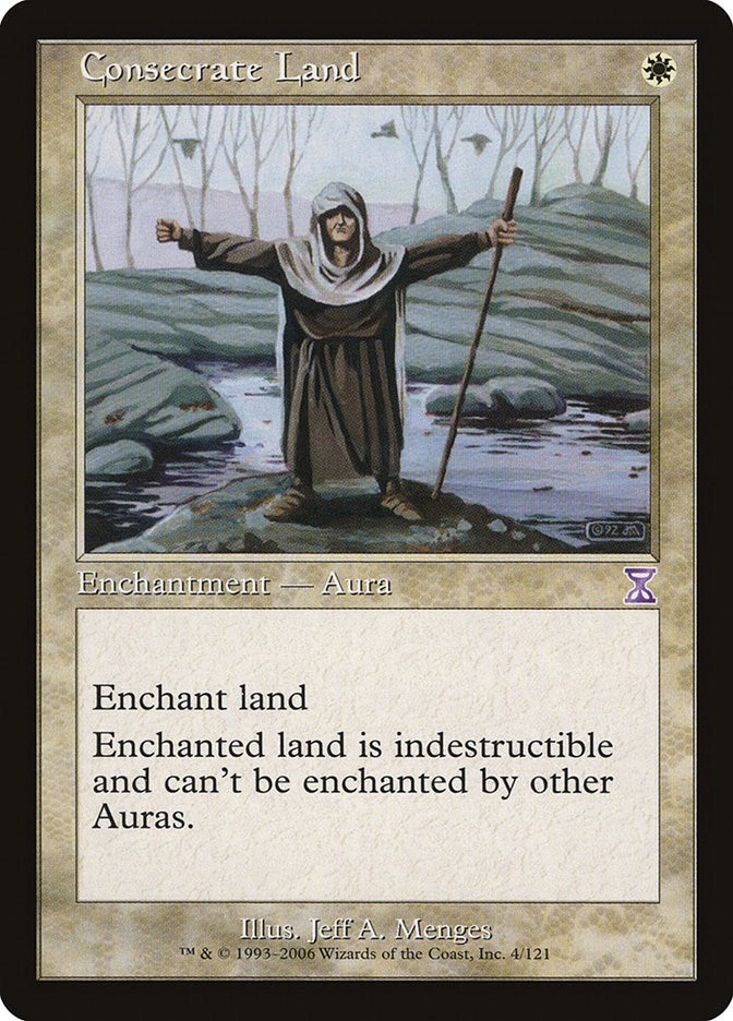 Consecrate Land (4) [TSB] - MTG Single