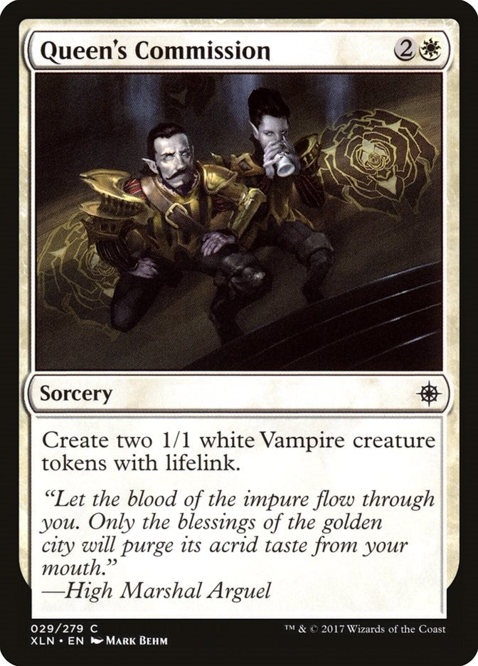 Queen’s Commission (29) [XLN] - MTG Single