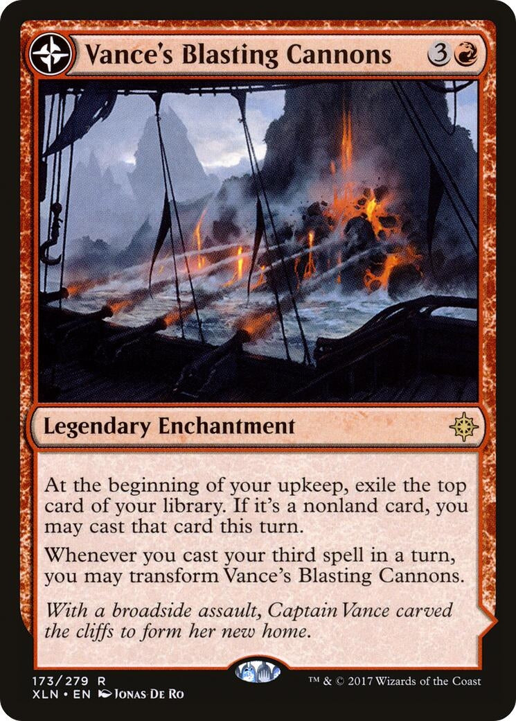 Vance’s Blasting Cannons (173) [XLN] - MTG Single