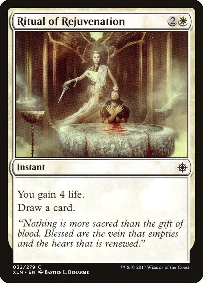 Ritual of Rejuvenation (32) [XLN] - MTG Single