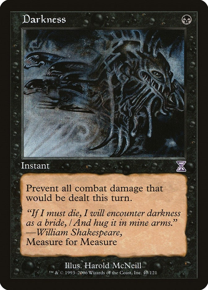 Darkness (40) [TSB] - MTG Single