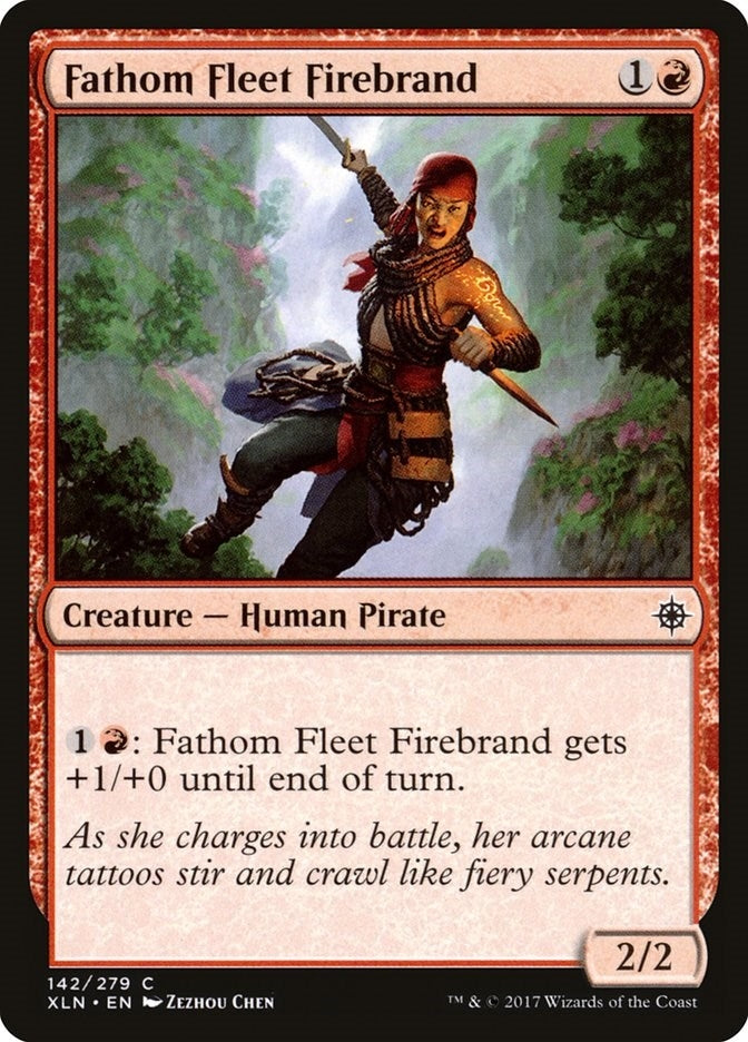 Fathom Fleet Firebrand (142) [XLN] - MTG Single