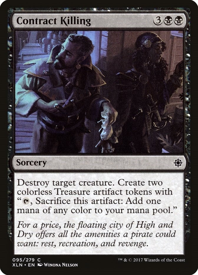 Contract Killing (95) [XLN] - MTG Single