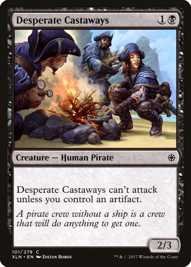 Desperate Castaways (101) [XLN] - MTG Single