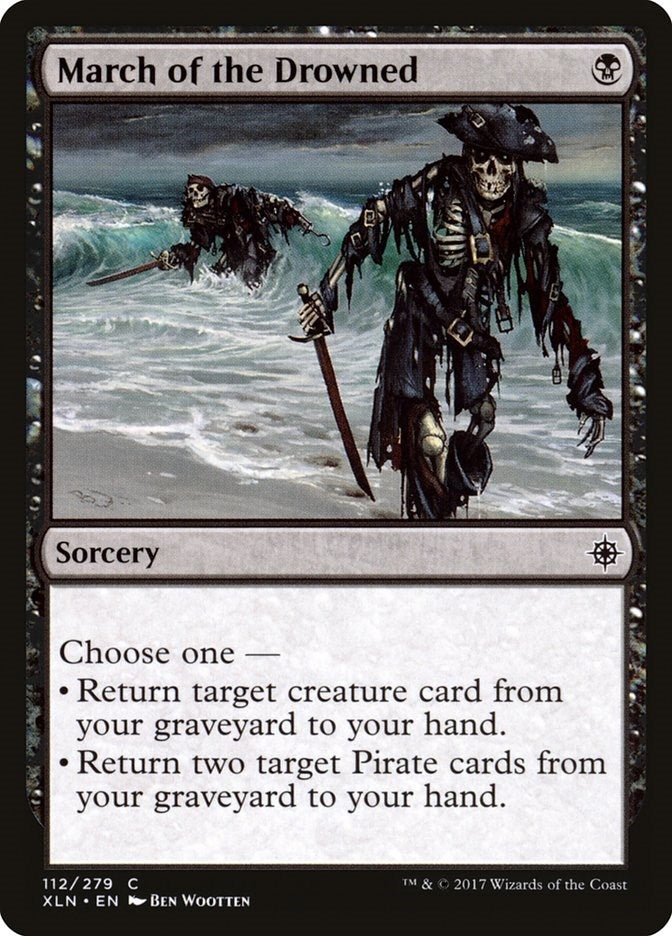 March of the Drowned (112) [XLN] - MTG Single
