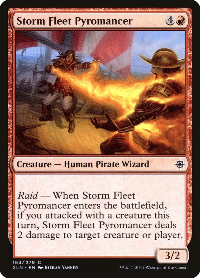Storm Fleet Pyromancer (163) [XLN] - MTG Single