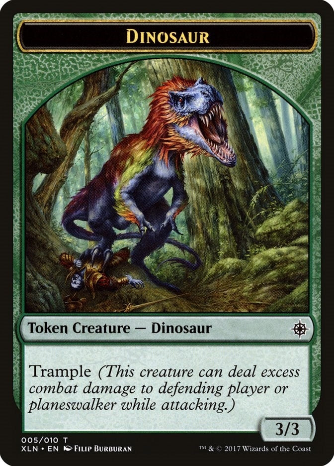 Dinosaur Token (0) [XLN] - MTG Single
