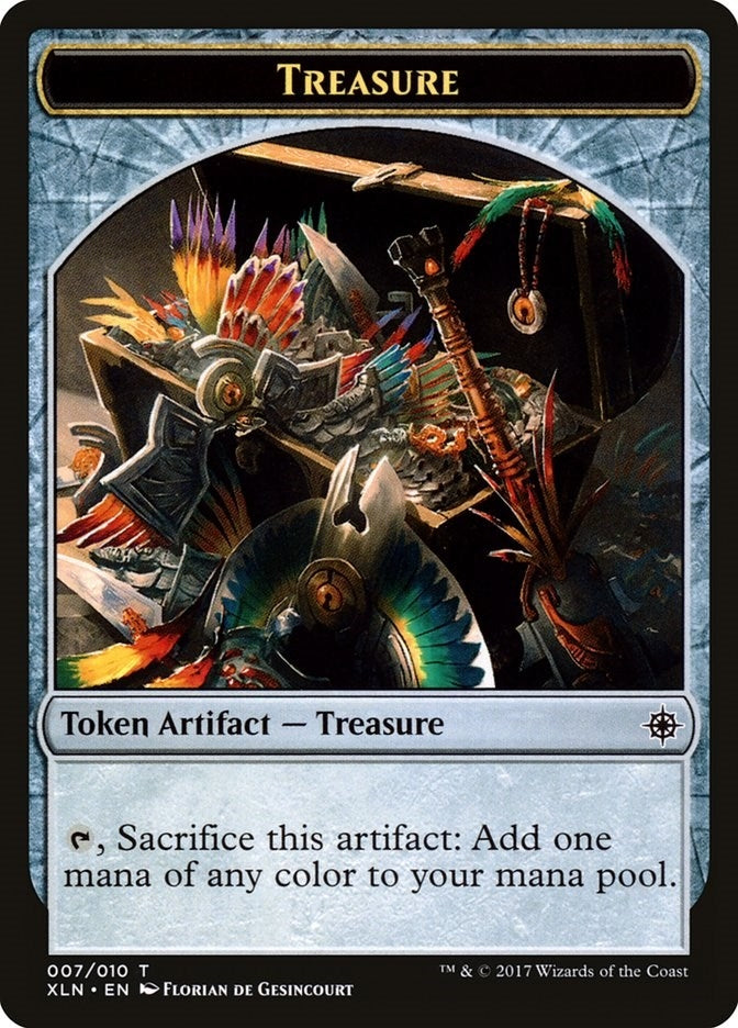 Treasure Token (007) (0) [XLN] - MTG Single