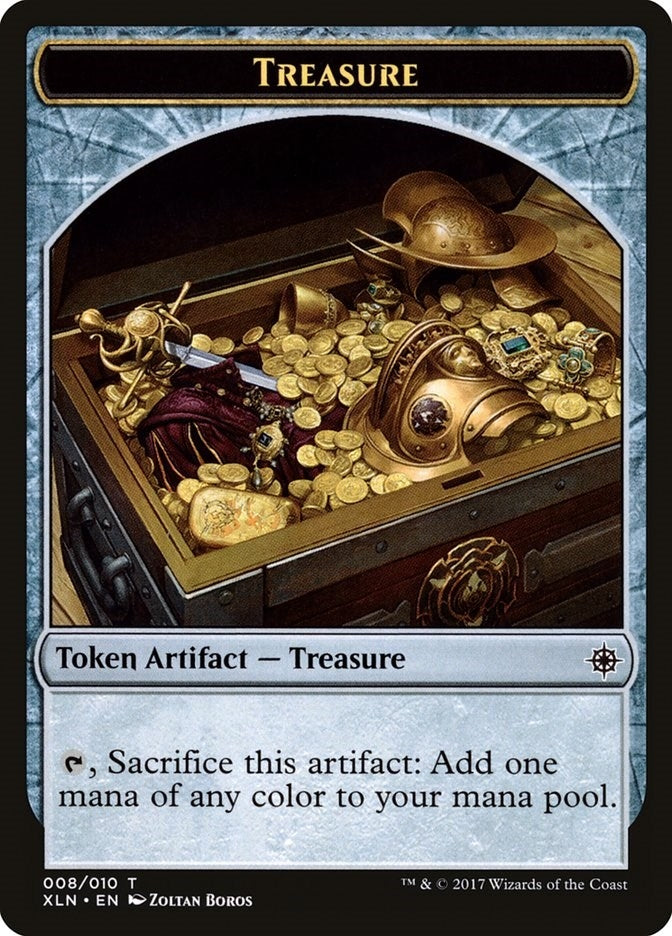 Treasure Token (008) (0) [XLN] - MTG Single