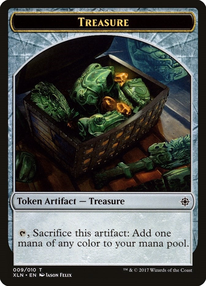 Treasure Token (009) (0) [XLN] - MTG Single