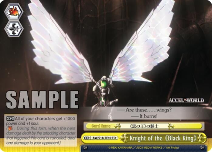 Knight of the ’Black King’ (1810) [AW/S18] - Weiss Schwarz Single