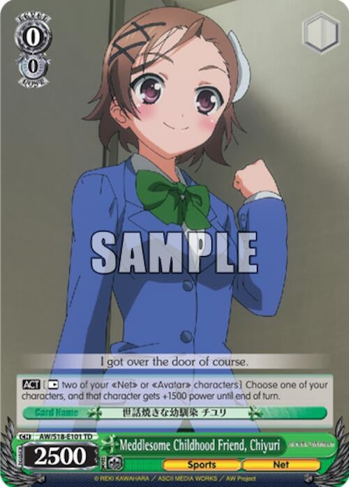 Meddlesome Childhood Friend Chiyuri (18101) [AW/S18] - Weiss Schwarz Single
