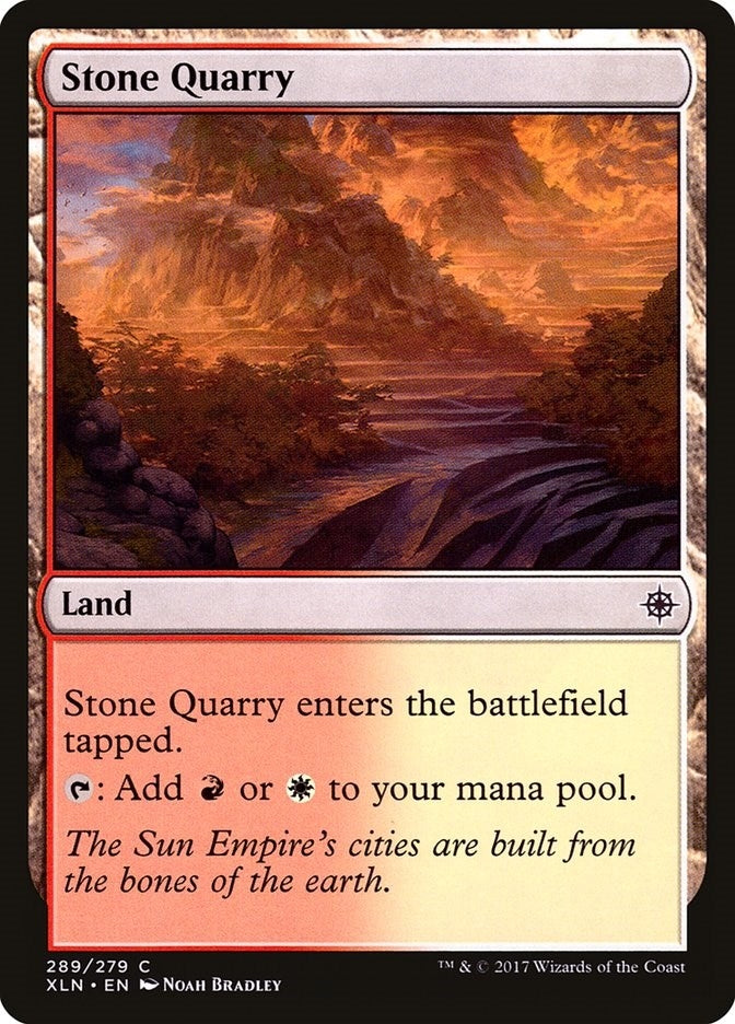 Stone Quarry (289) [XLN] - MTG Single