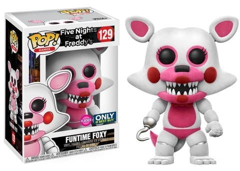 Five Nights at Freddy’s: Funtime Foxy (Flocked) (Best Buy Exclusive) (129) [POP!] - Funko Sealed