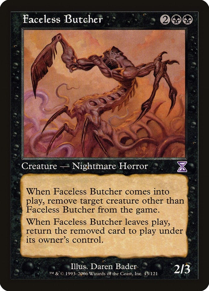 Faceless Butcher (43) [TSB] - MTG Single