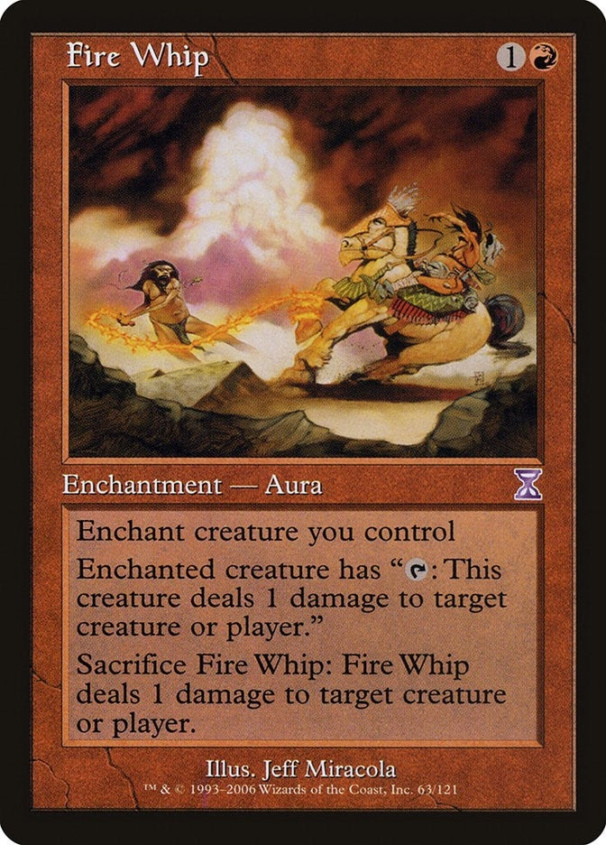 Fire Whip (63) [TSB] - MTG Single