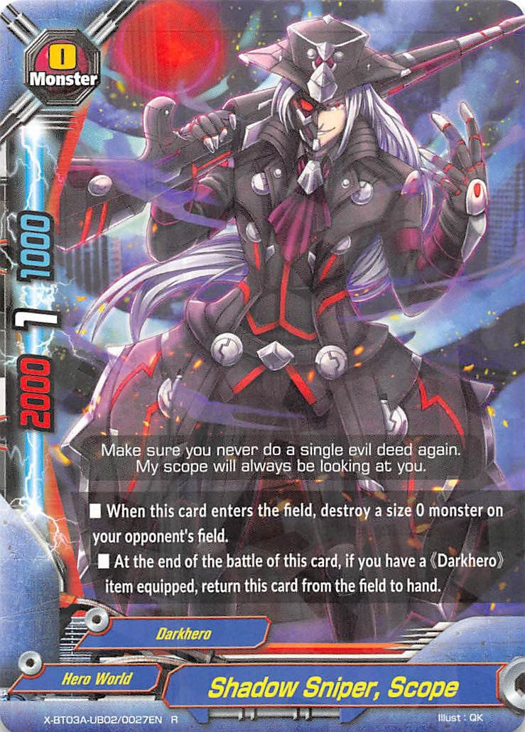 Shadow Sniper Scope (3020027) [X-BT03A] - Future Card BuddyFight Single