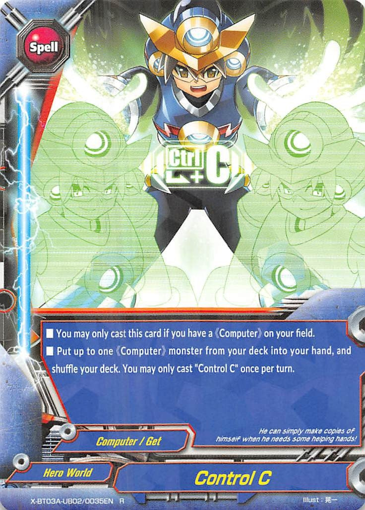 Control C (3020035) [X-BT03A] - Future Card BuddyFight Single
