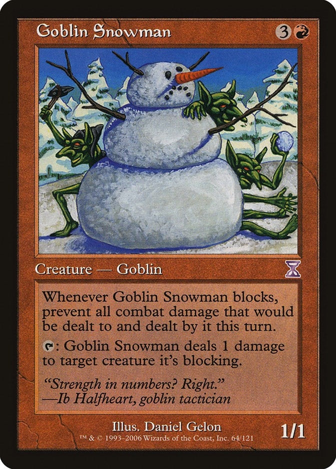 Goblin Snowman (64) [TSB] - MTG Single