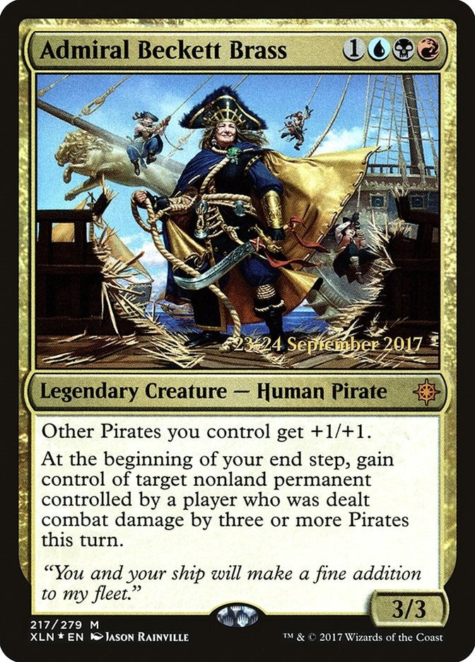 Admiral Beckett Brass (217) [PRE] - MTG Single