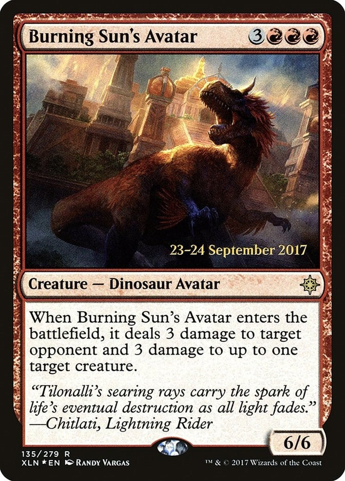 Burning Sun’s Avatar (135) [PRE] - MTG Single