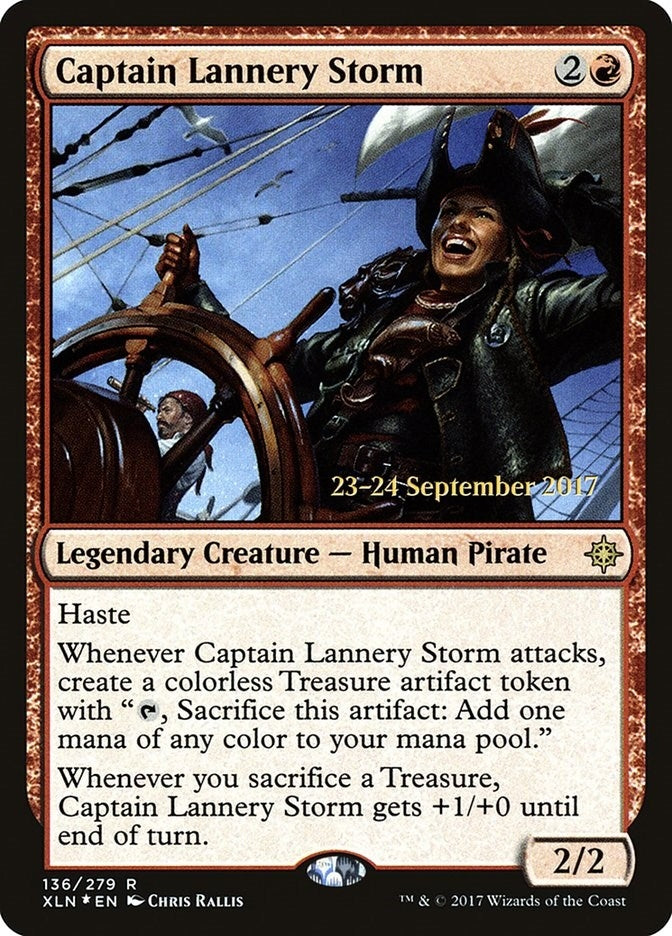 Captain Lannery Storm (136) [PRE] - MTG Single
