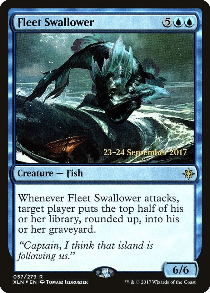 Fleet Swallower (57) [PRE] - MTG Single