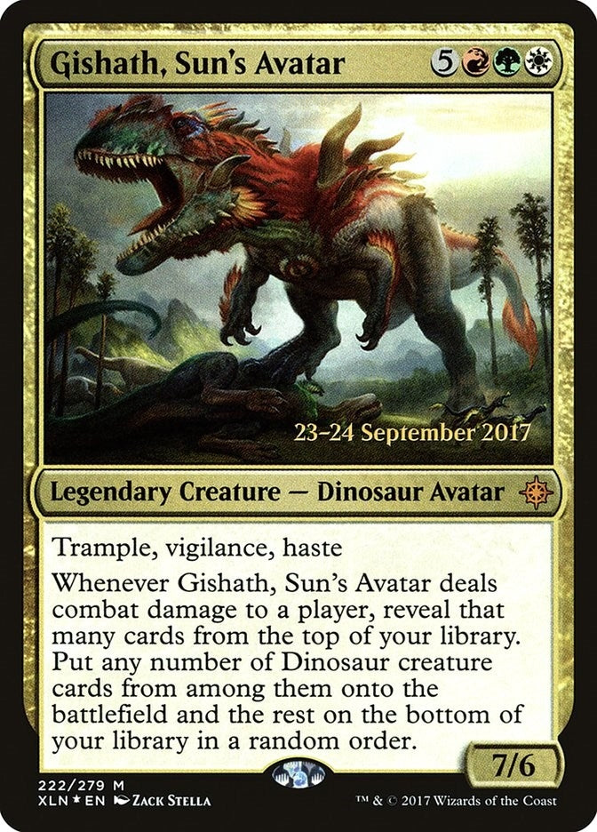 Gishath Sun’s Avatar (XLN) (222) [PRE] - MTG Single
