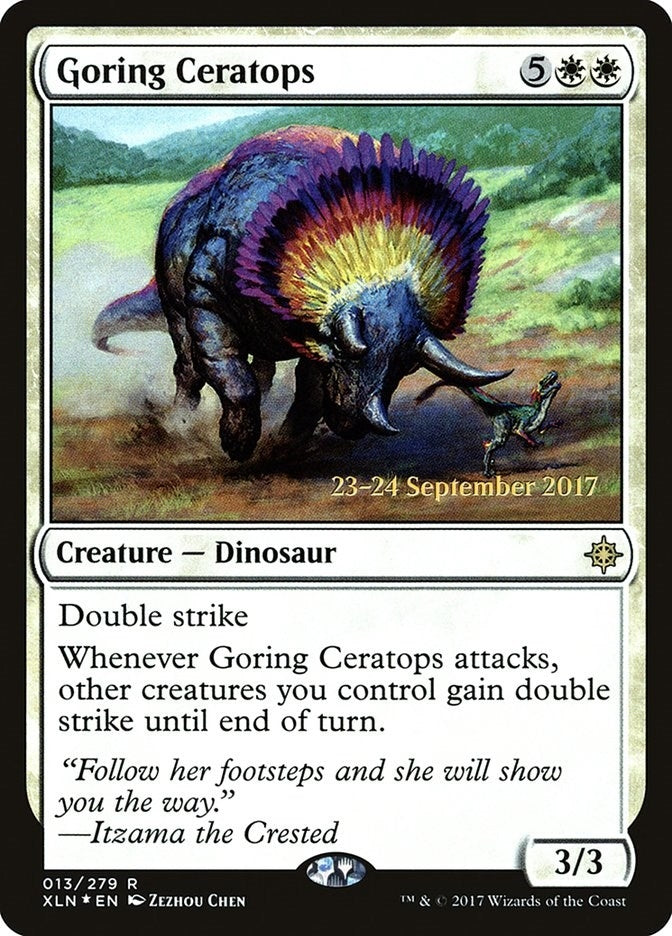 Goring Ceratops (13) [PRE] - MTG Single