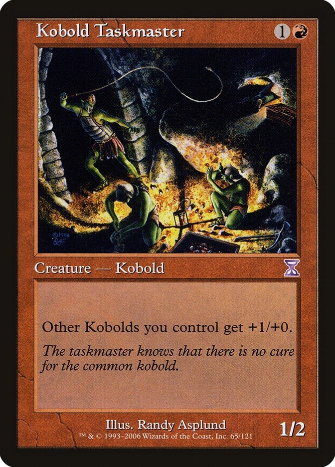 Kobold Taskmaster (65) [TSB] - MTG Single