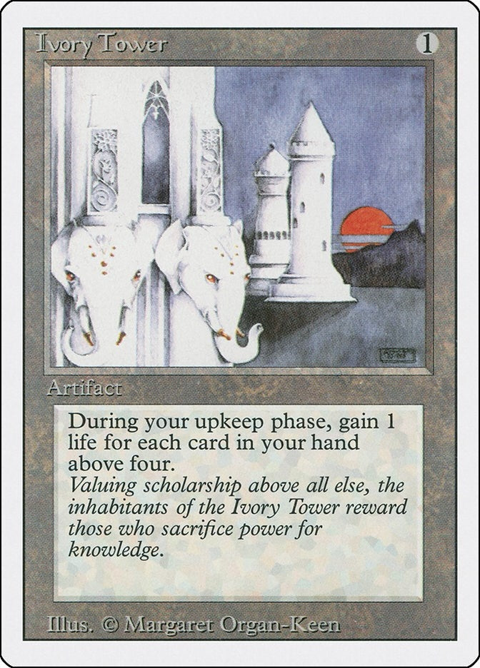 Ivory Tower [3ED] - MTG Single