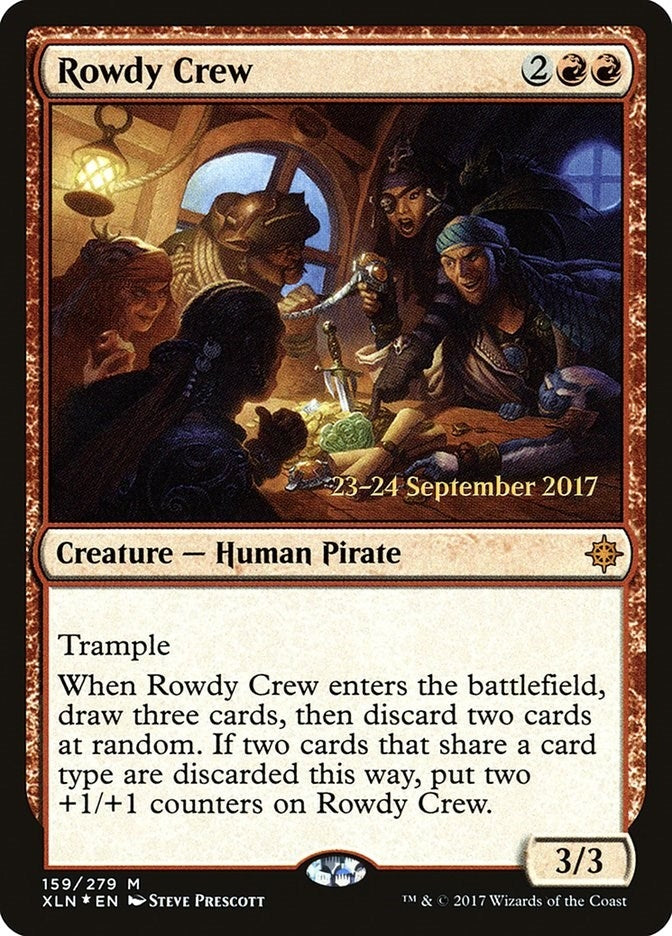 Rowdy Crew (159) [PRE] - MTG Single