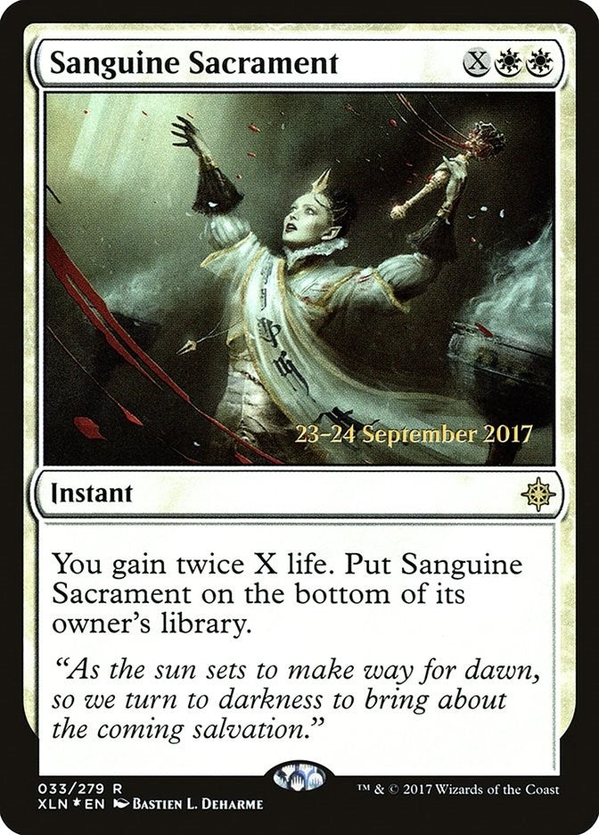 Sanguine Sacrament (33) [PRE] - MTG Single