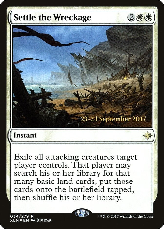 Settle the Wreckage (34) [PRE] - MTG Single