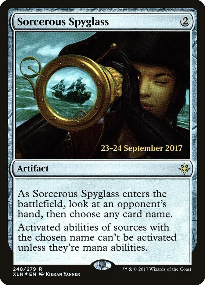Sorcerous Spyglass (XLN) (248) [PRE] - MTG Single