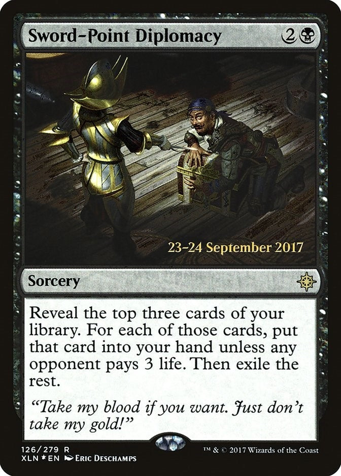 Sword-Point Diplomacy (126) [PRE] - MTG Single