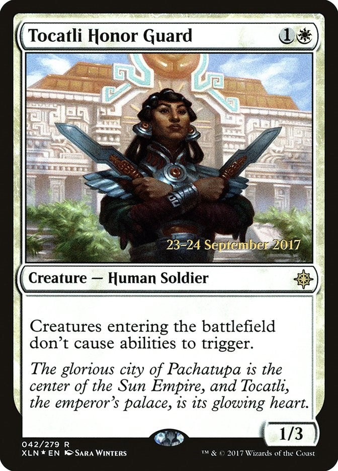 Tocatli Honor Guard (42) [PRE] - MTG Single