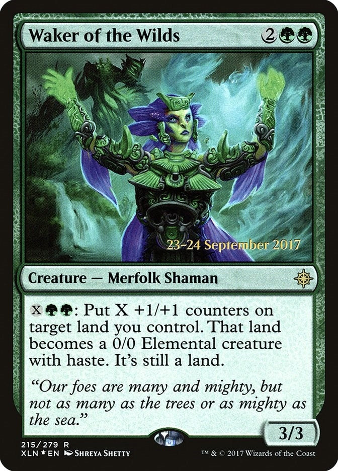 Waker of the Wilds (215) [PRE] - MTG Single
