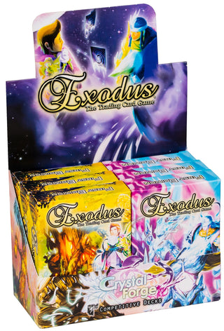 Exodus TCG: Crystal Forge Competitive Deck Display (First Edition) [CRF] - Exodus TCG Sealed