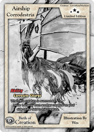 Airship Corrodestria (Limited Edition) [LESC] - Exodus TCG Single