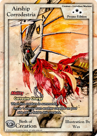Airship Corrodestria (Promo Edition) [PR] - Exodus TCG Single