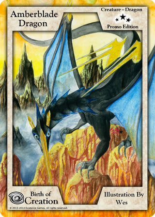 Amberblade Dragon (Promo Edition) [PR] - Exodus TCG Single