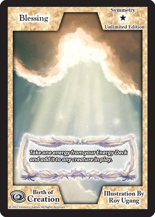 Blessing (Unlimited Edition) [BOC] - Exodus TCG Single
