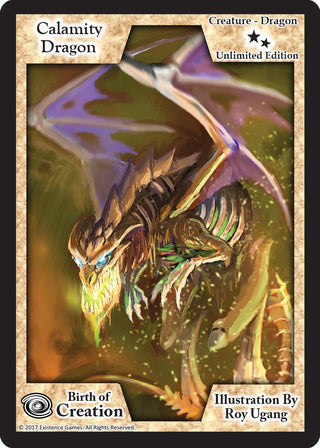 Calamity Dragon (Unlimited Edition) [BOC] - Exodus TCG Single