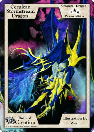 Cerulean Stormstream Dragon (Promo Edition) [PR] - Exodus TCG Single