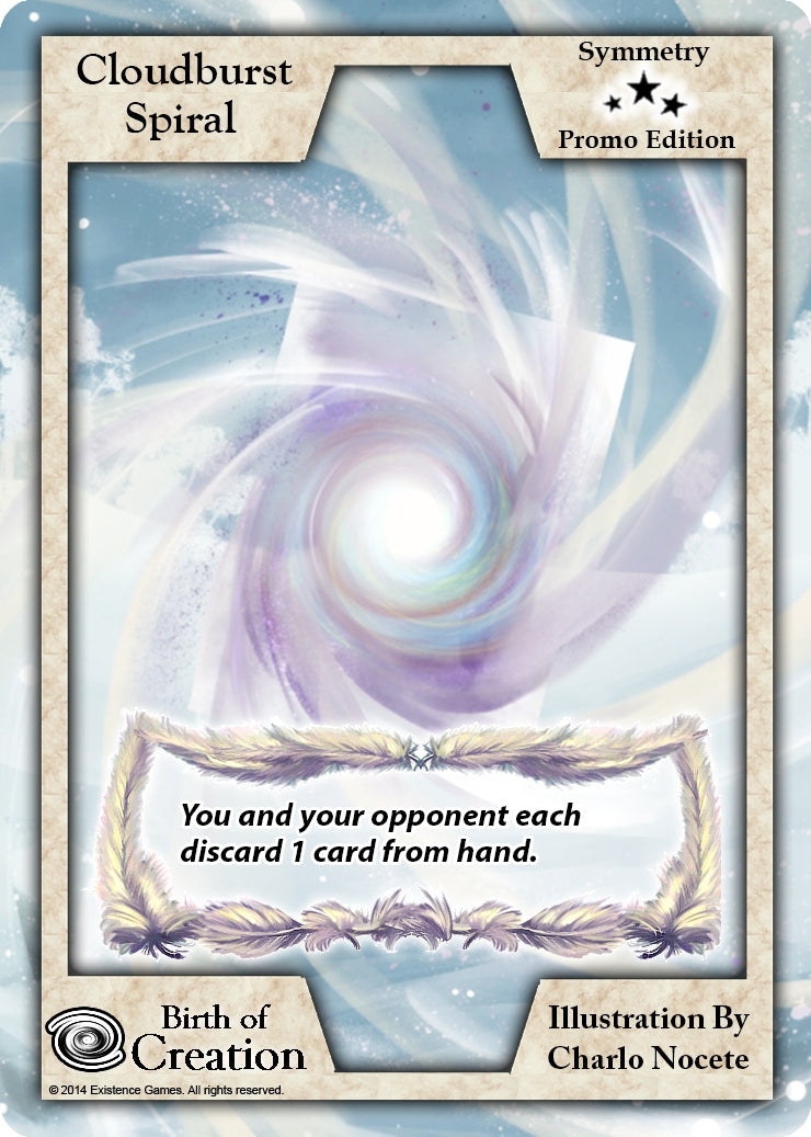 Cloudburst Spiral (Promo Edition) [PR] - Exodus TCG Single